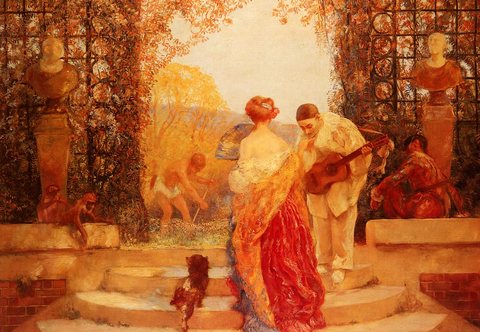 La Salutation De Pierrot