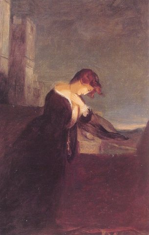 Lady on the Battlements