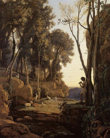 Landscape Setting Sun aka The Little Shepherd