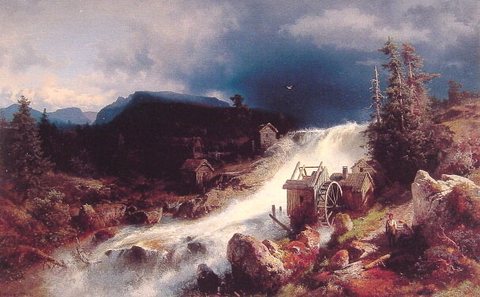 Landscape with Watermill