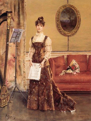 Le Femme a la Harpe