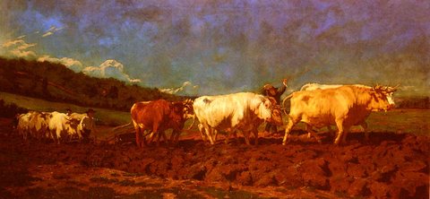 Le labourage Nivernais-Le Sombrage