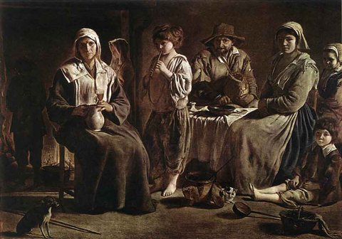 Le Nain Louis Peasant Family