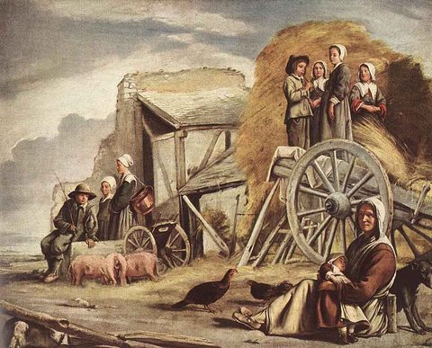 Le Nain Louis The cart Or Return From Haymaking