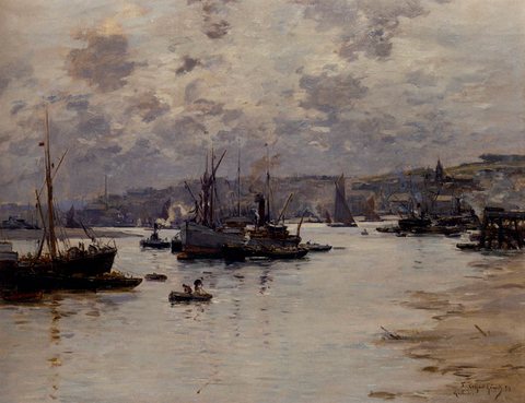 Legout Gerard Fernand Marie Rochester Harbour Kent