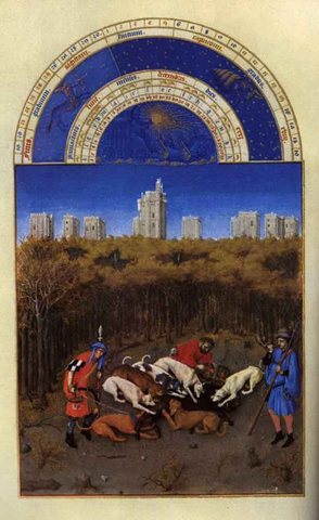 Les Tres Riches Heures Du Duc De Berry Decembre