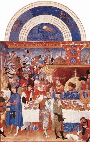 Les Tres Riches Heures Du Duc De Berry Janvier