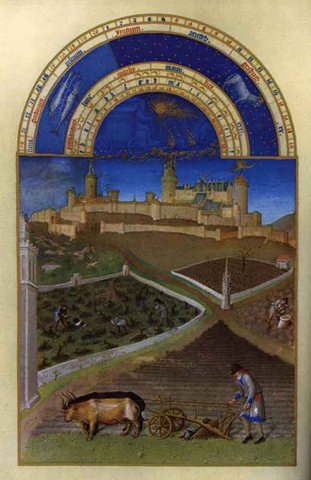 Les Tres Riches Heures Du Duc De Berry Mars
