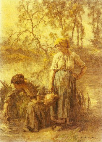 Lhermitte Leon Augustin Puiseuses D eau