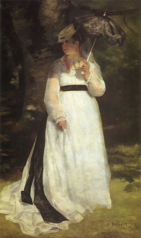 Lise with an Umbrella