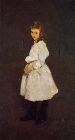 Little Girl in White aka Queenie Barnett