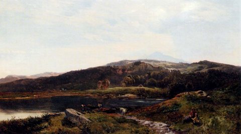 Llyn y Ddinas North Wales