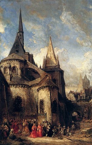Louis Gabriel Eugene la Procession