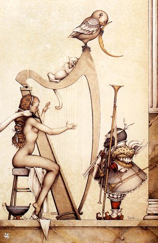 ma Parkes Moon harpe