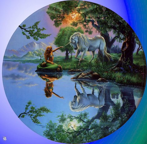 ma Warren Painted Worlds If I were a mermaid