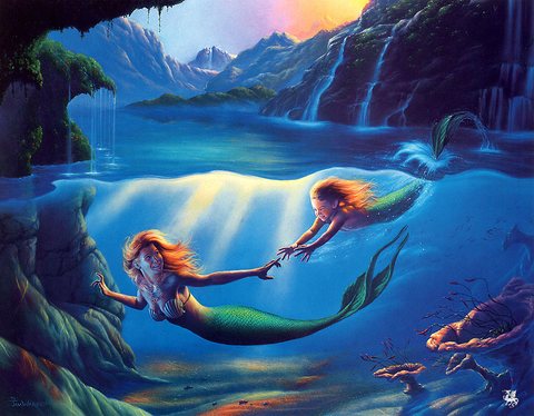 ma Warren Painted Worlds Mother and child