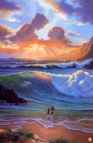 ma Warren Painted worlds Romantic Day