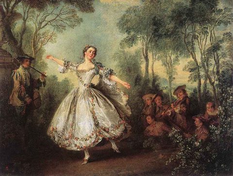 Mademoiselle De Camargo Dancing