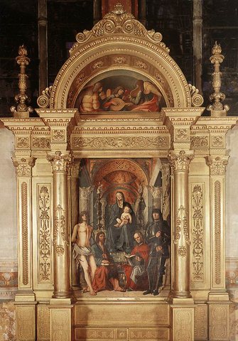 Madonna And Saints