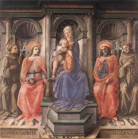 Madonna Enthroned With Saints
