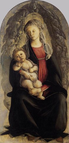 Madonna In Glory With Seraphim