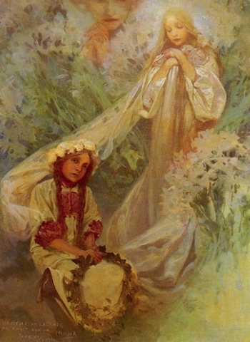 Madonna Of The Lilies