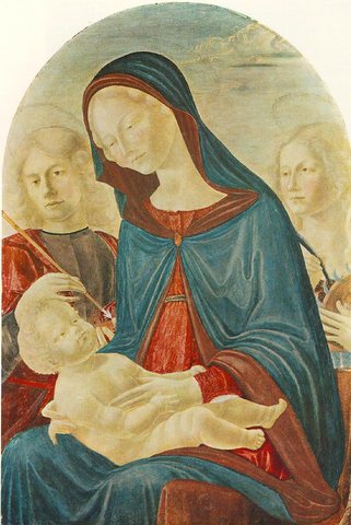 Madonna With Child St Sebastian And St Catherine Of Alexandria