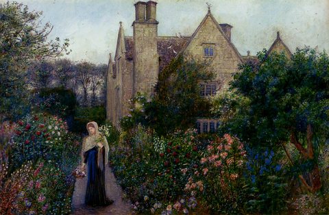 Marie The Long Walk At Kelmscott Manor Oxfordshire