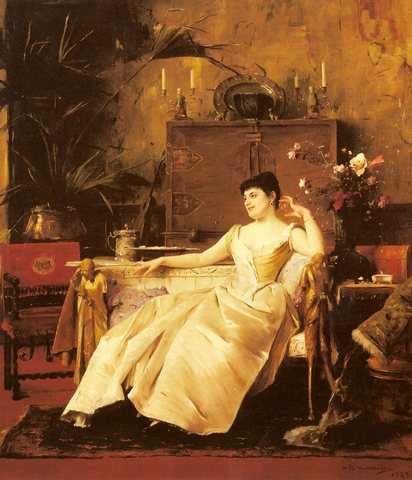 Mikaly A Portrait Of The Princess Soutzo
