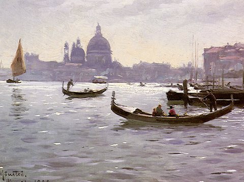 Monstead Peder Mork On The Venetian Lagoon