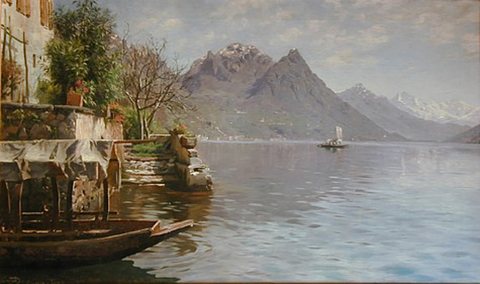 Monsted Peder M Gandria Lago Di Lugano