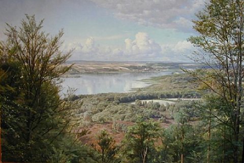 Monsted Peder M Himmelbjergit View over Jul Lake (From H C Andersen-s creek)