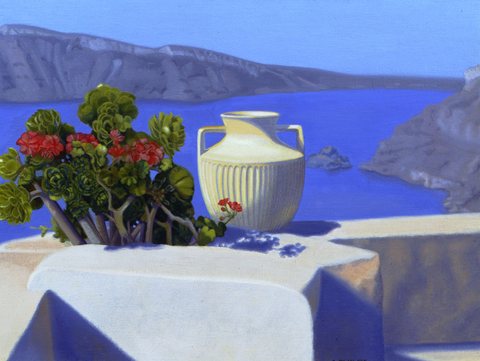 Morning Offering Santorini