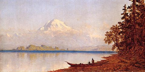 Mount Ranier Washington Territory
