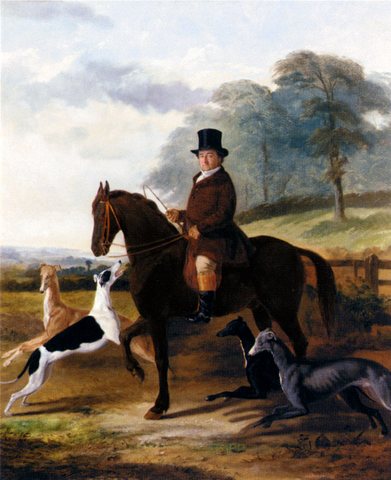 Mr Gilpin On His Favorite Hack With Greyhounds