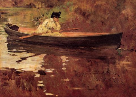 Mrs Chase in Prospect Park