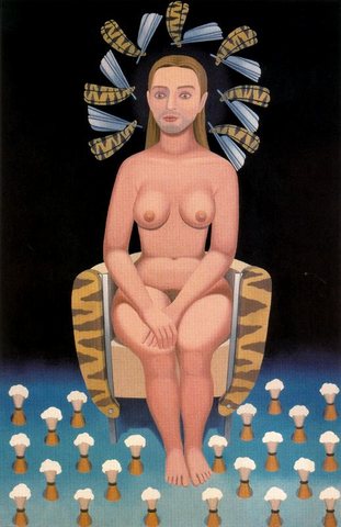 Mujer barbuda