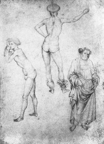 Nude Men And St Peter