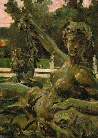 Nymph and Cupid