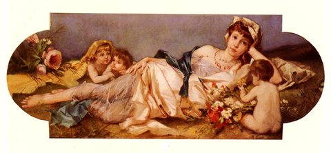 Odalisque Avec Puttis