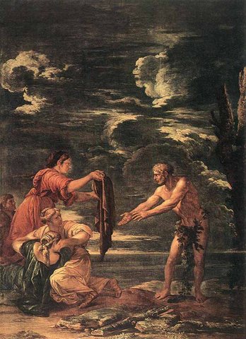 Odysseus And Nausicaa