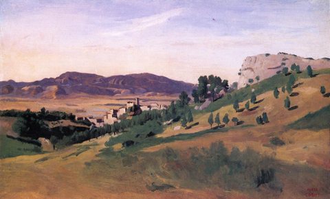 Olevano the Town and the Rocks