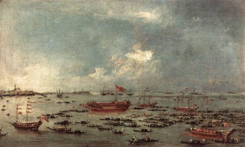 Outward Voyage of the Bucintoro to San Nicolo del Lido