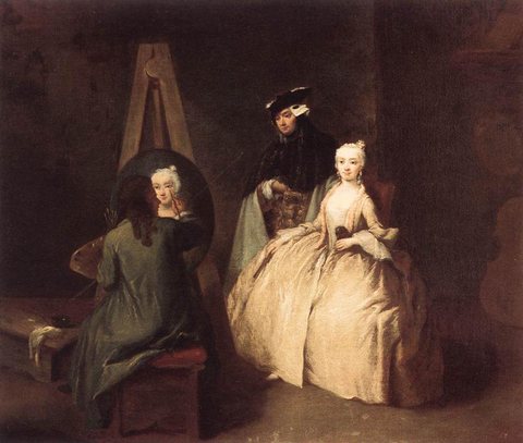 Painter In His Studio
