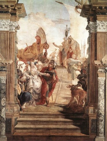 Palazzo Labia The Meeting of Anthony and Cleopatra