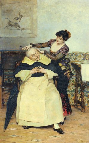 Palmaroli y Gonzalez Vicente THE HAIRCUT
