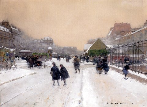 Paris Sous La Neige