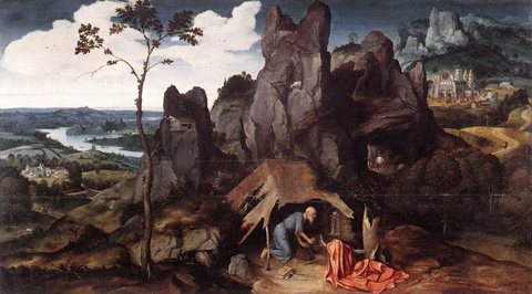 PATENIER Joachim St Jerome In The Desert