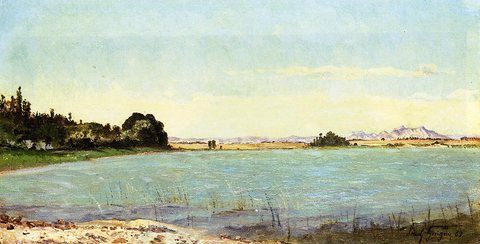 Paul Camille A Lake in Southern France