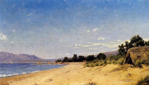 Paul Camille Hut by the Seashore